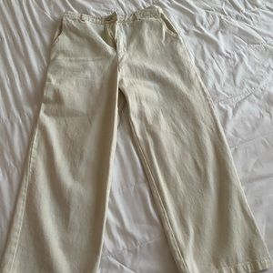 Oak+fort Simple white pants